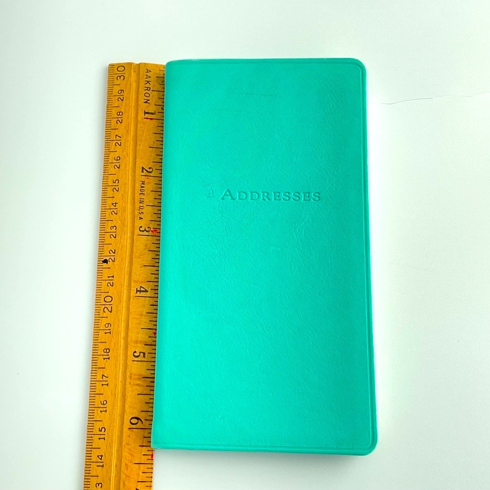 Vintage Tiffany & Co Leather Address Book, Tiffany Blue Leather - Picture 7 of 10